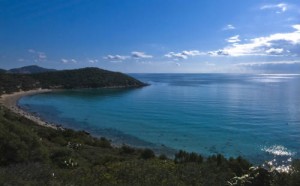 Panoramica della Spiaggia di Mari Pintau